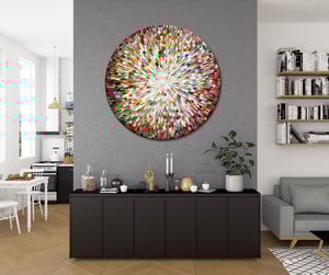 Image of ‘Grounded’ - round painting MADE2ORDER