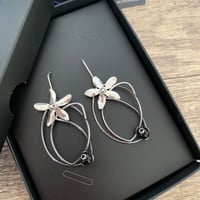 Image 2 of Nightshade hook earrings