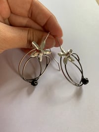 Image 4 of Nightshade hook earrings