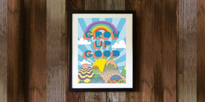 Image of GROW UP GOOD - signed, digital print
