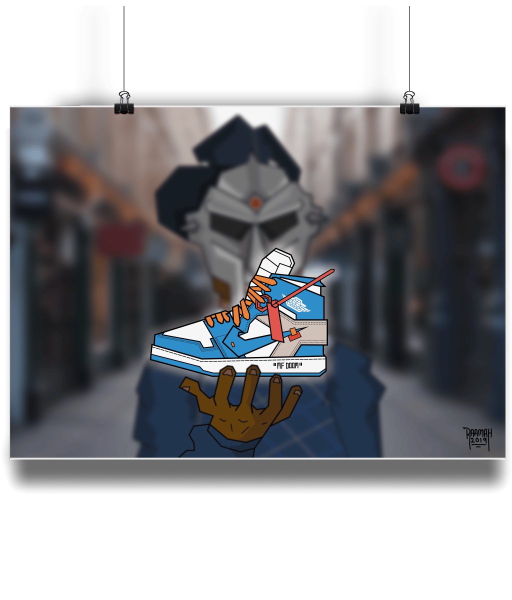 Image of "DOOM" A3 Print