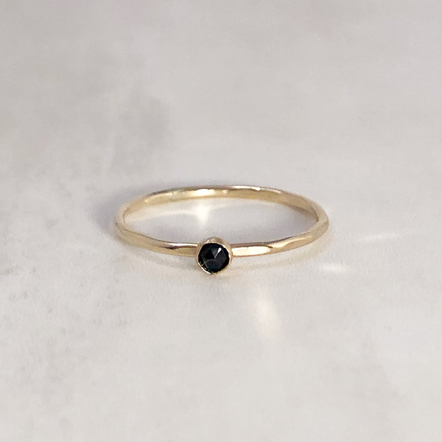 Image of NISI ring black (also available in sterling silver)
