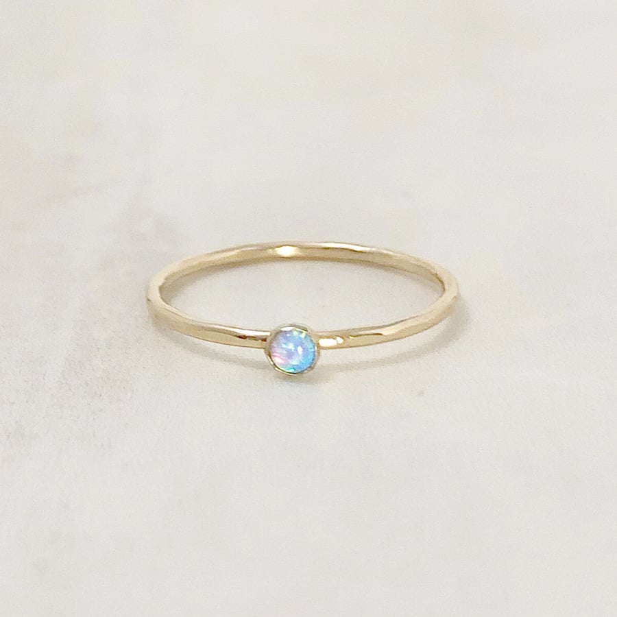 Image of NISI ring blue (also available in sterling silver)