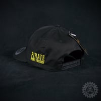 Image 2 of ADJUSTABLE CAP PIRATE BLACK/YELLOW