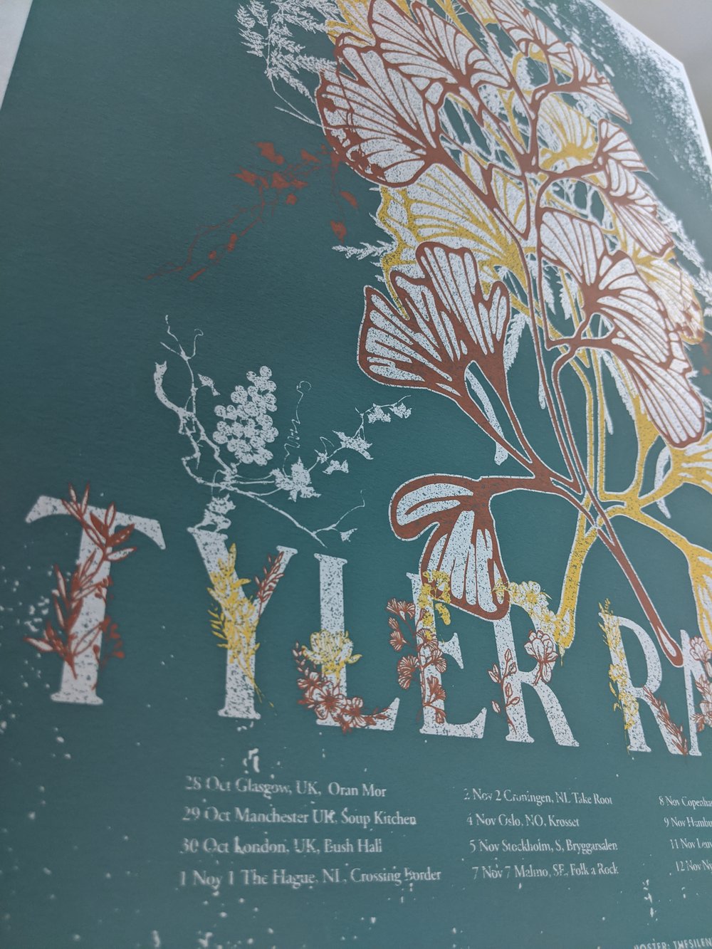 Tyler Ramsey, European Tour Poster, 2019