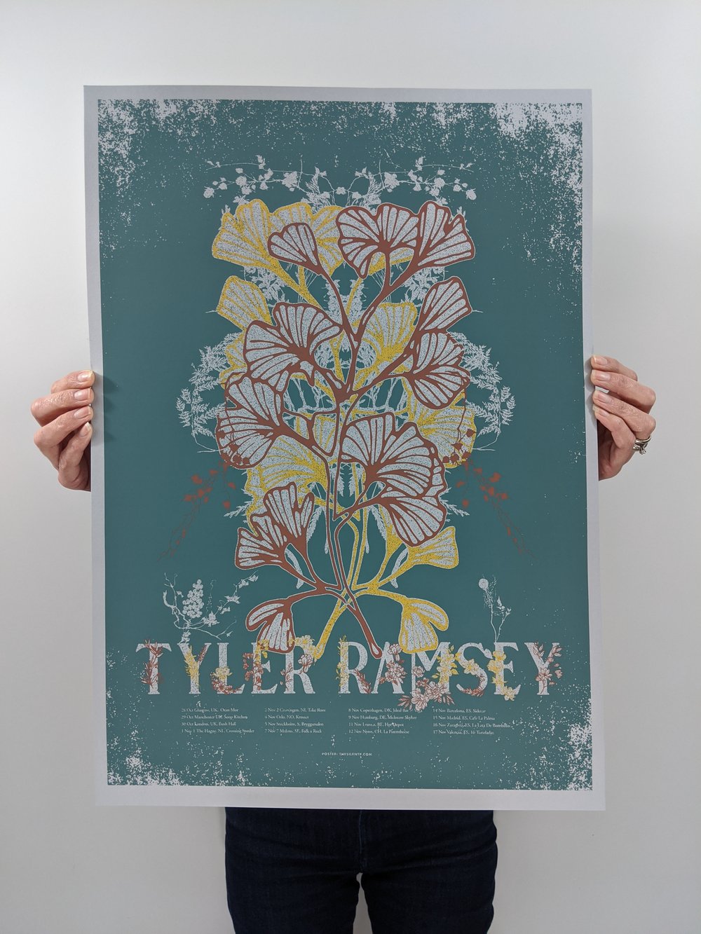 Tyler Ramsey, European Tour Poster, 2019