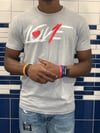 Love1 Tee Grey