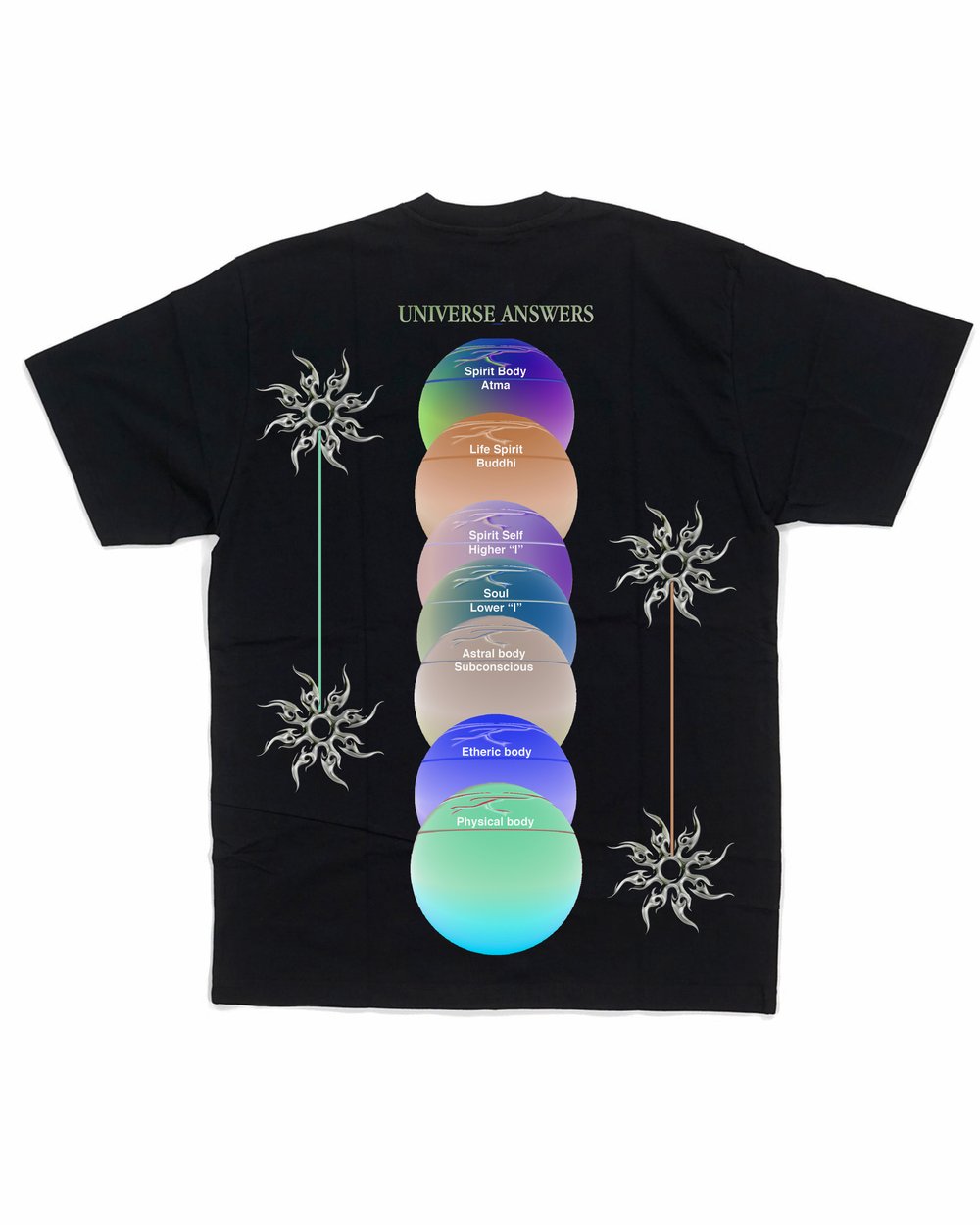 Image of TO THE LIGHT TEE (BLACK)