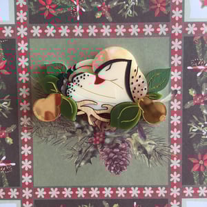 Image of First Day of Christmas Brooch