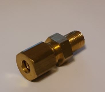 Image of 1/16NPT to 3/16" Compression fitting