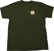 Image of SK8RATS Logo T-Shirt (Forest Green)