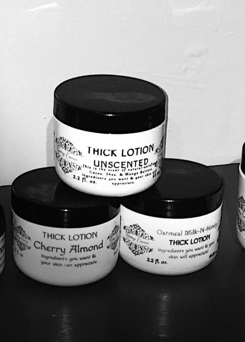 Image of Thick Lotion Various Scents & Unscented