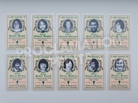 Image 1 of Handmade 1981 Hunger Strike memorial cards.