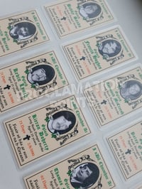 Image 4 of Handmade 1981 Hunger Strike memorial cards.