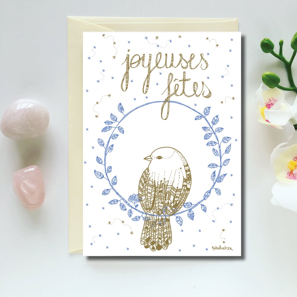 Image of Greeting Card *Joyeuses Fêtes*