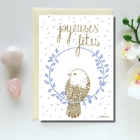 Greeting Card *Joyeuses Fêtes*