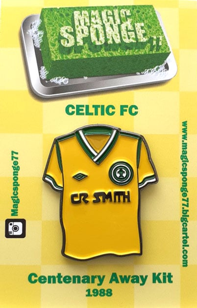 Out Now Celtic FC Centenary Away Kit Pin | magicsponge77