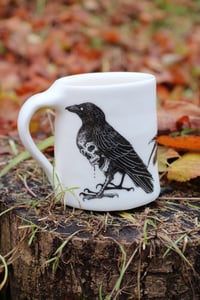 Image 1 of Murder of crows porcelain mugs. (PRE ORDER)