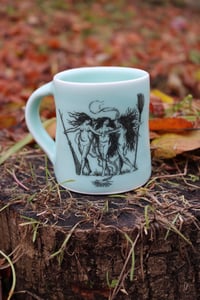 Image 1 of "Our coven" porcelain mugs sea foam green. (PRE ORDER)