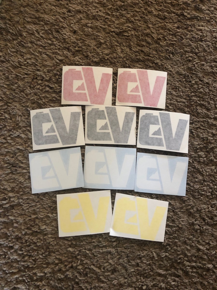 CV STICKERS! (3 Pack) CASEY WILLAX