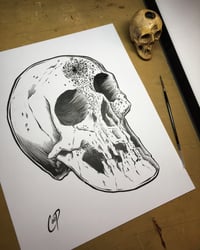 Image 2 of VOODOO SKULL original art