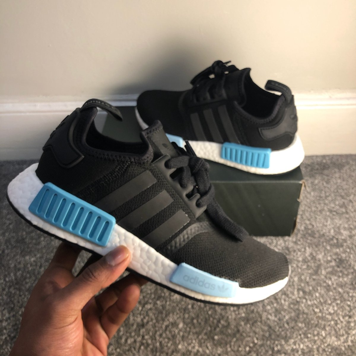 Image of Adidas NMD R1 Ice Blue