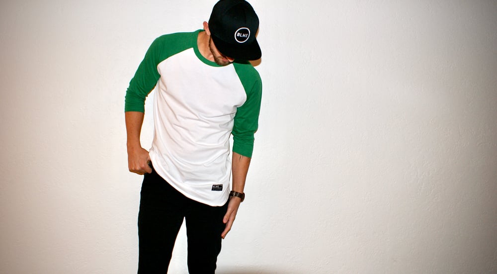 The Kelly Raglan (3/4 Sleeve)