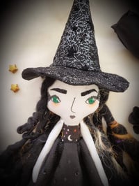 Image 3 of Goth Mommy witch handmade doll