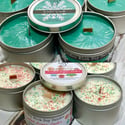 Medium Tin Wooden Wick Soy Candle