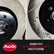 Image of PROJECTB5 - 345mm Audi Big Brake Kit Rotors