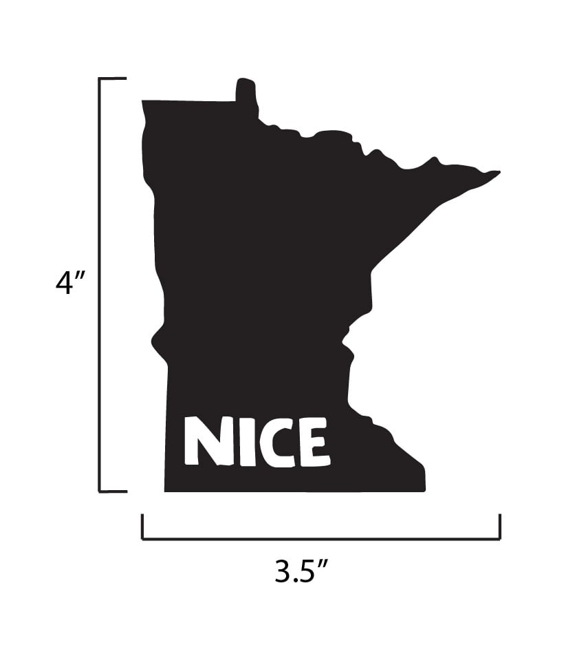 Image of MN Nice stickers