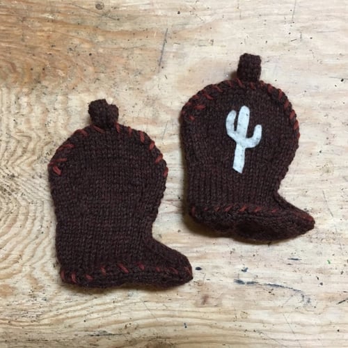 Image of Wild West Baby Booties