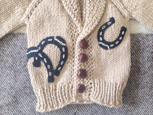 Image of Dale Evans 'Happy Trails' Baby Sweater