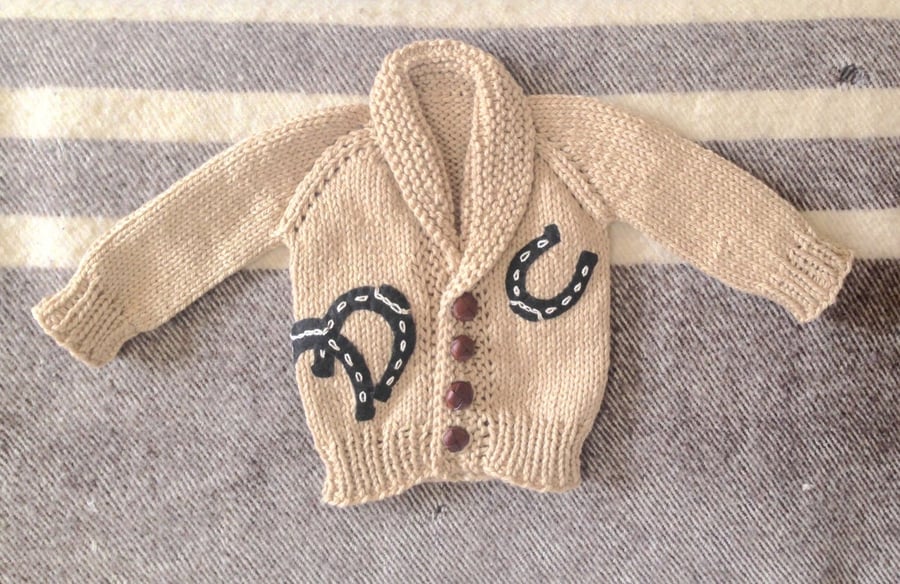 Image of Dale Evans 'Happy Trails' Baby Sweater