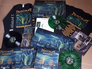 Image of NBR008LP DEMORED - SICKENING DREAMS  Gatefold Green Splatter lim to 222 Copies +Shirt +CD