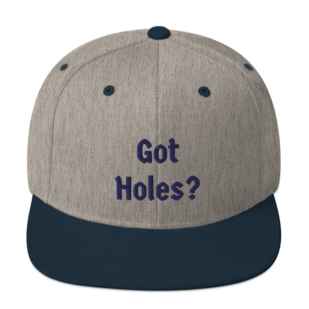 GOT HOLES? Hat Drill Junkies