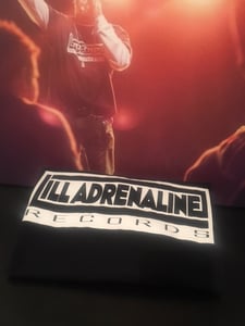 Image of Ill Adrenaline Records logo t-shirt