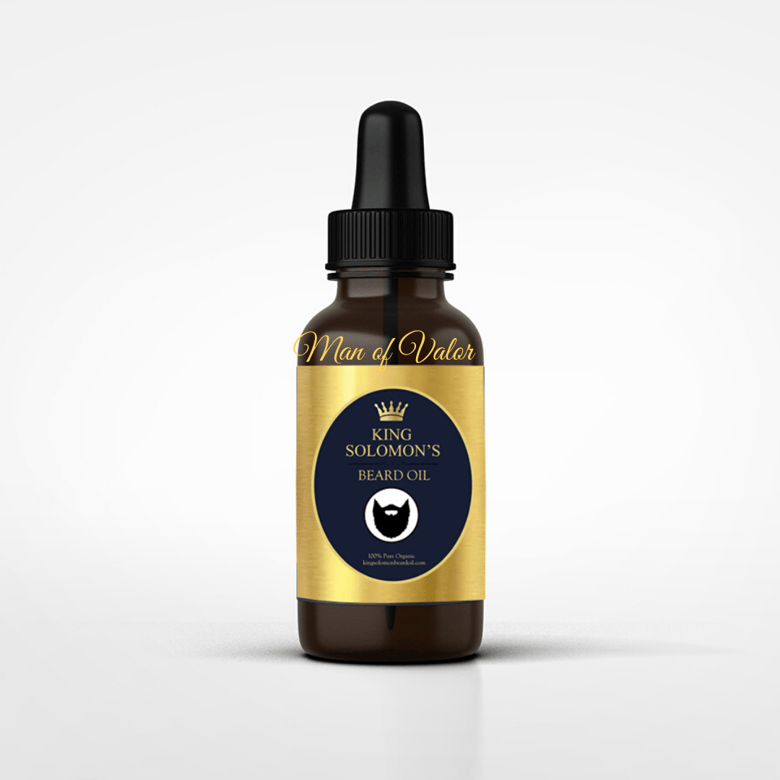 Image of Man of Valor Beard Oil
