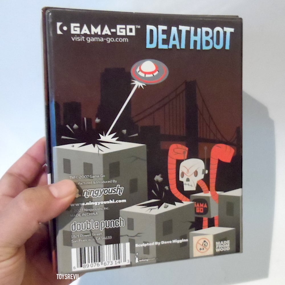 Ningyoushi 2008 Tim Biskup Gama-Go Deathbot Red Ver 6
