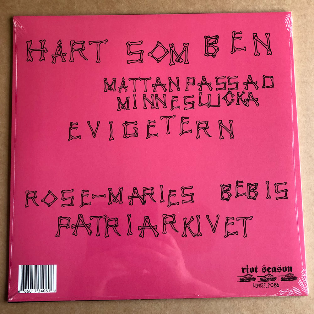 KUNGENS MÄN ‘Hårt Som Ben’ Vinyl LP (Black)