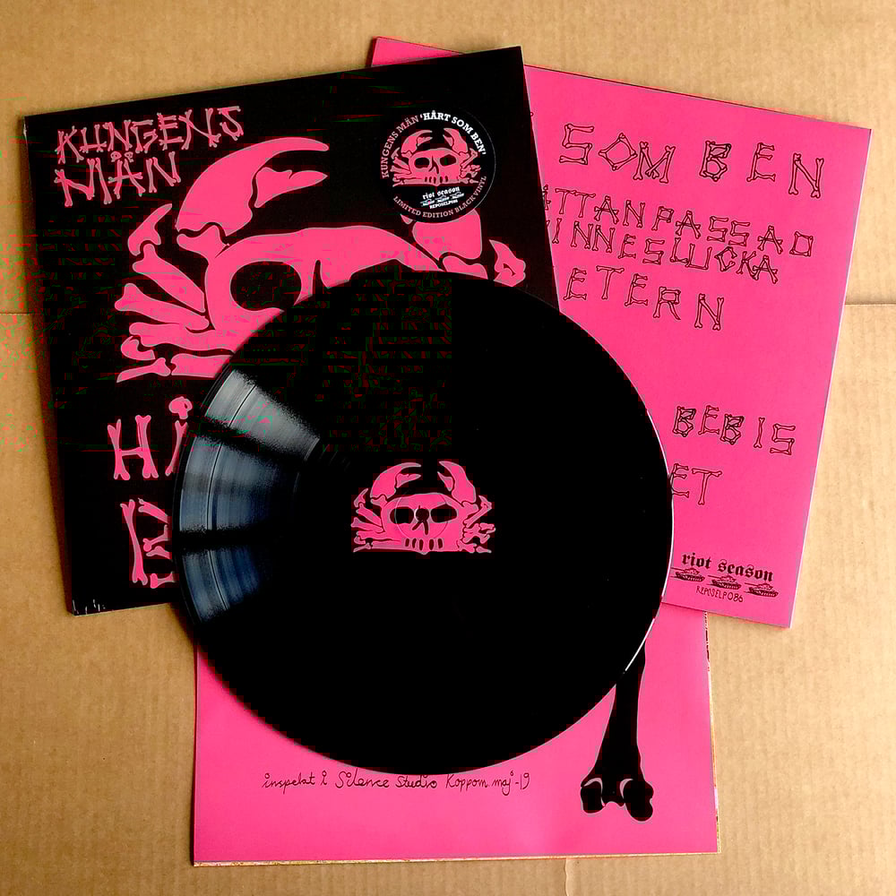 KUNGENS MÄN ‘Hårt Som Ben’ Vinyl LP (Black)