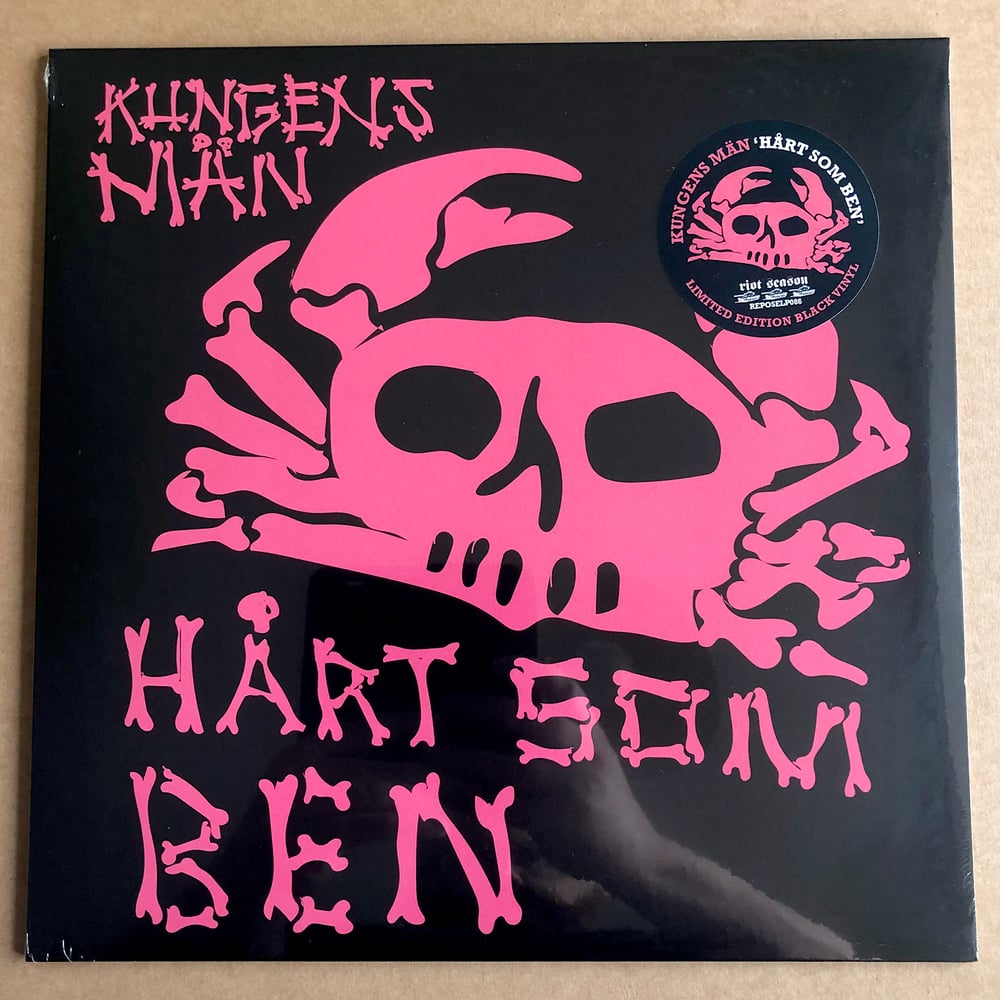 KUNGENS MÄN ‘Hårt Som Ben’ Vinyl LP (Black)