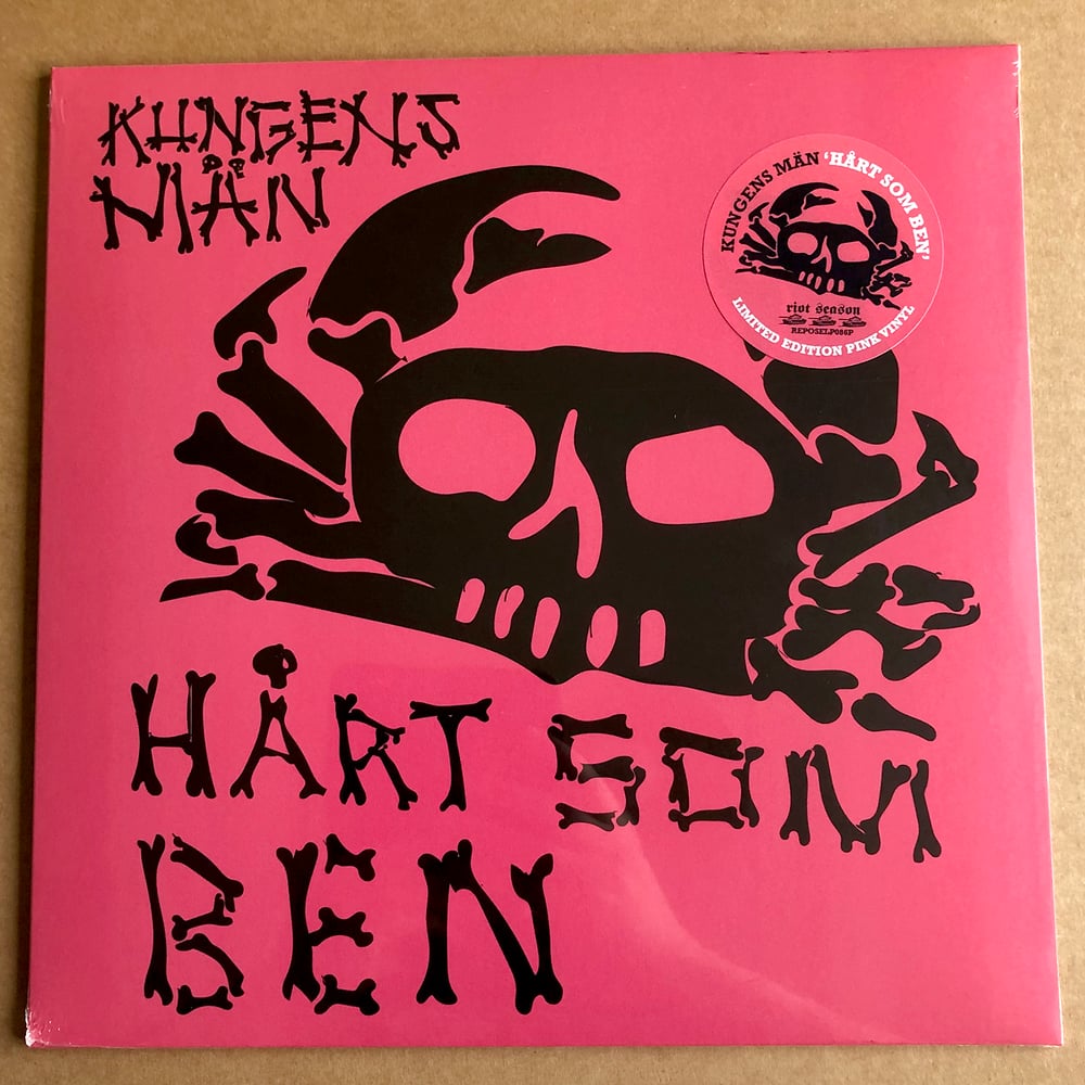 KUNGENS MÄN ‘Hårt Som Ben’ Vinyl LP (Pink)