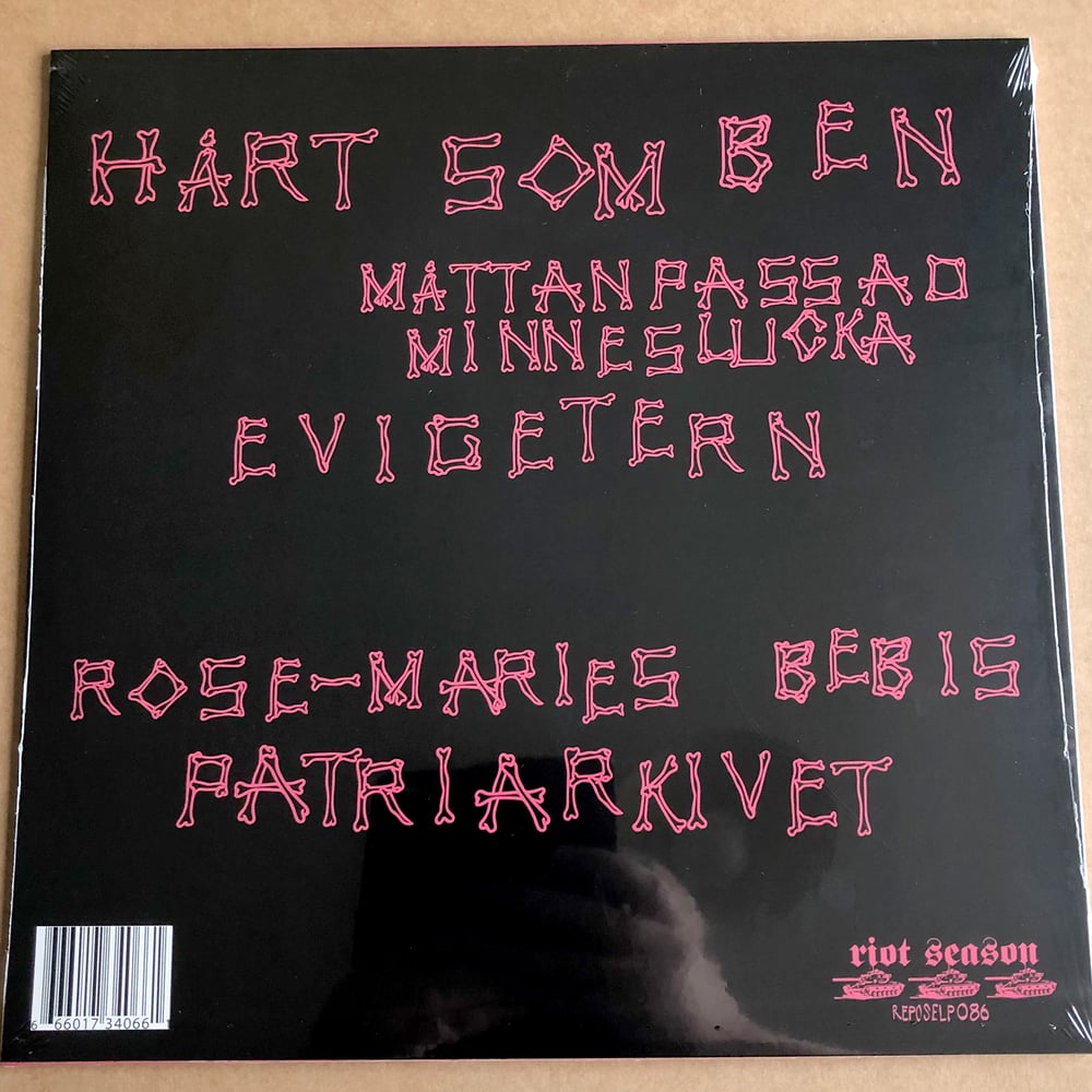 KUNGENS MÄN ‘Hårt Som Ben’ Vinyl LP (Pink)