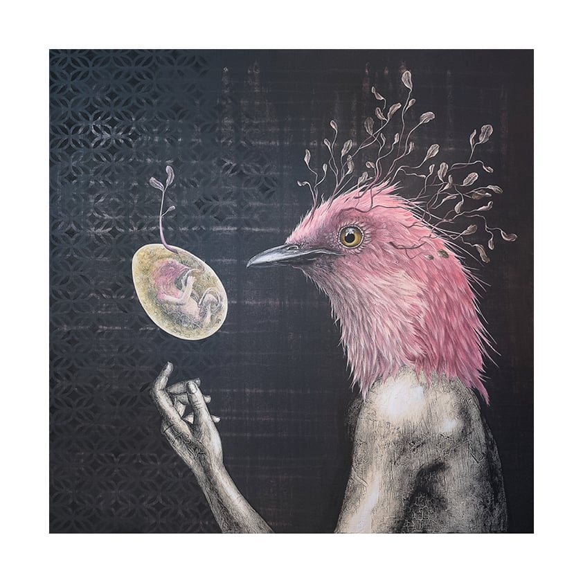 Image of L'oeuf ou la poule - TIRAGE FINE ART