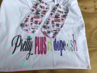 Pretty Plus Dope T-shirt and sock combo