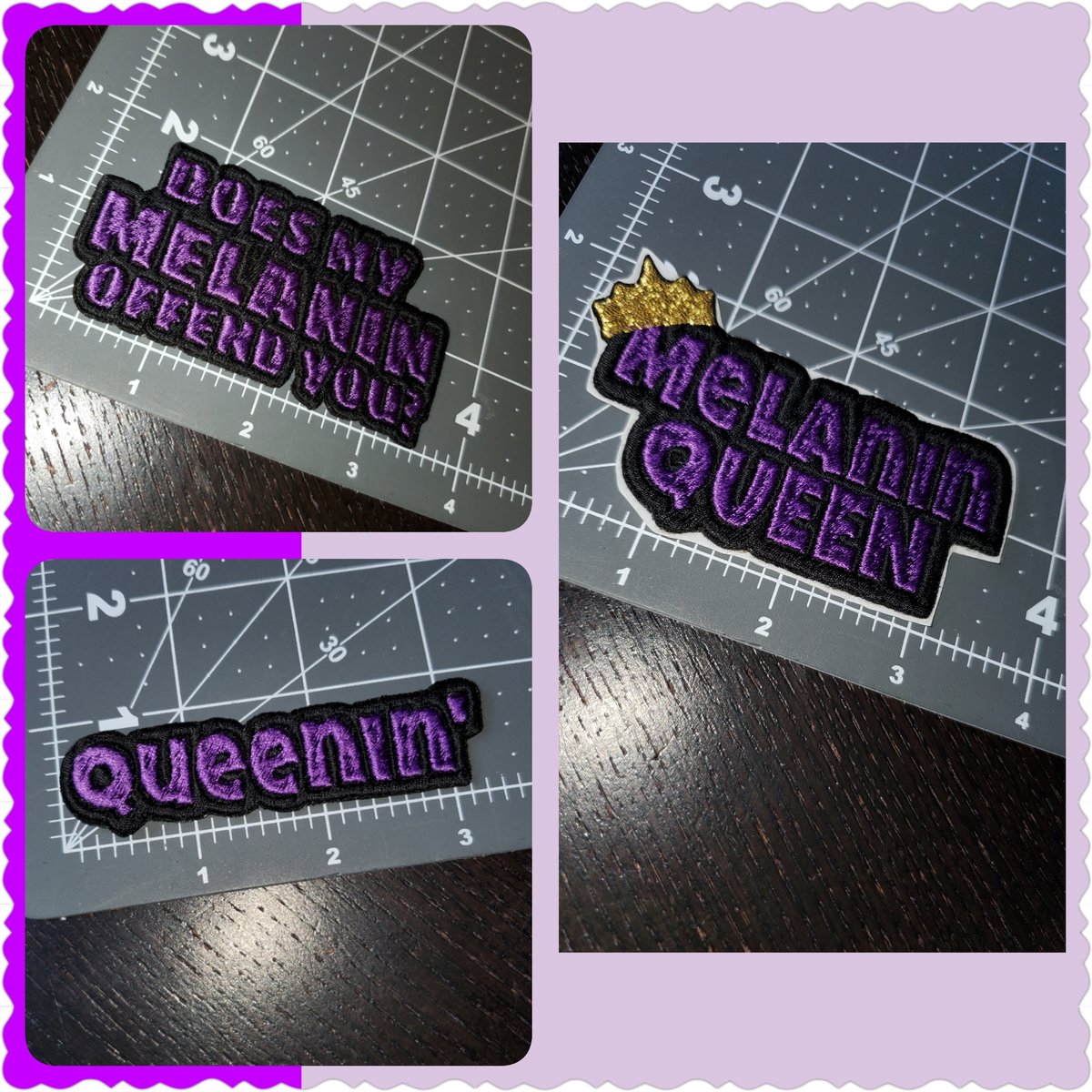 Image of "A Patch Fit For A Queen" Appliqué