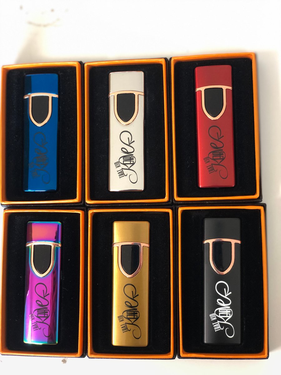 ELECTRIC CIGARETTE LIGHTER ( 6 colours ) Thatkidkearve