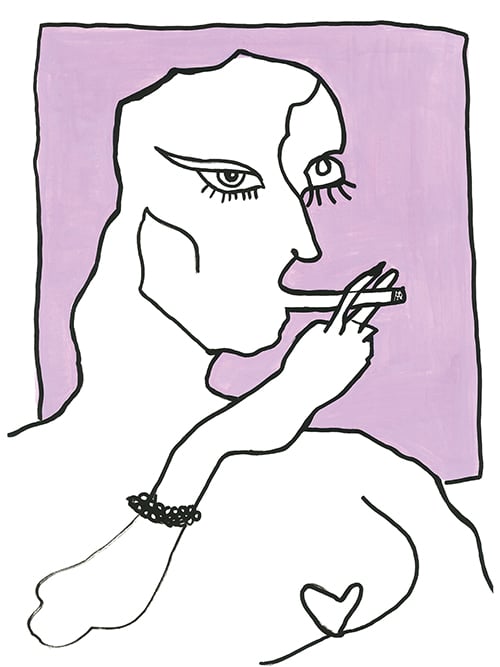 Image of La femme cigarette