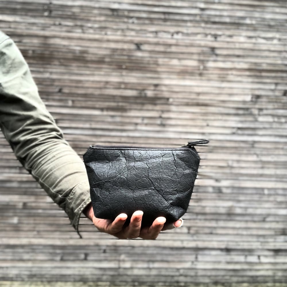 Image of Toiletry bag / pouch made from Piñatex™